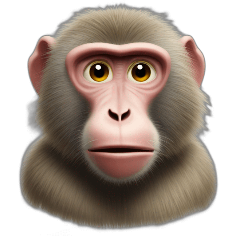 baboon computer emoji