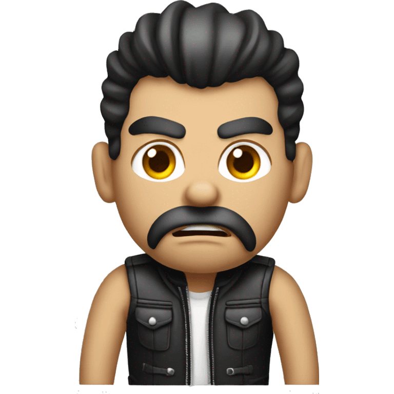 angry biker emoji