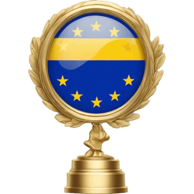 european-union-flag on trophee circle emoji