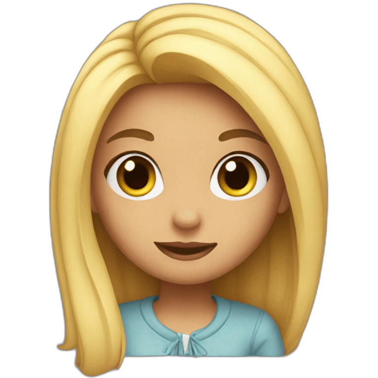 cute girl emoji