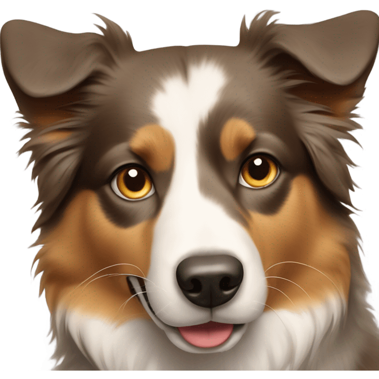 australian shepperd dog emoji