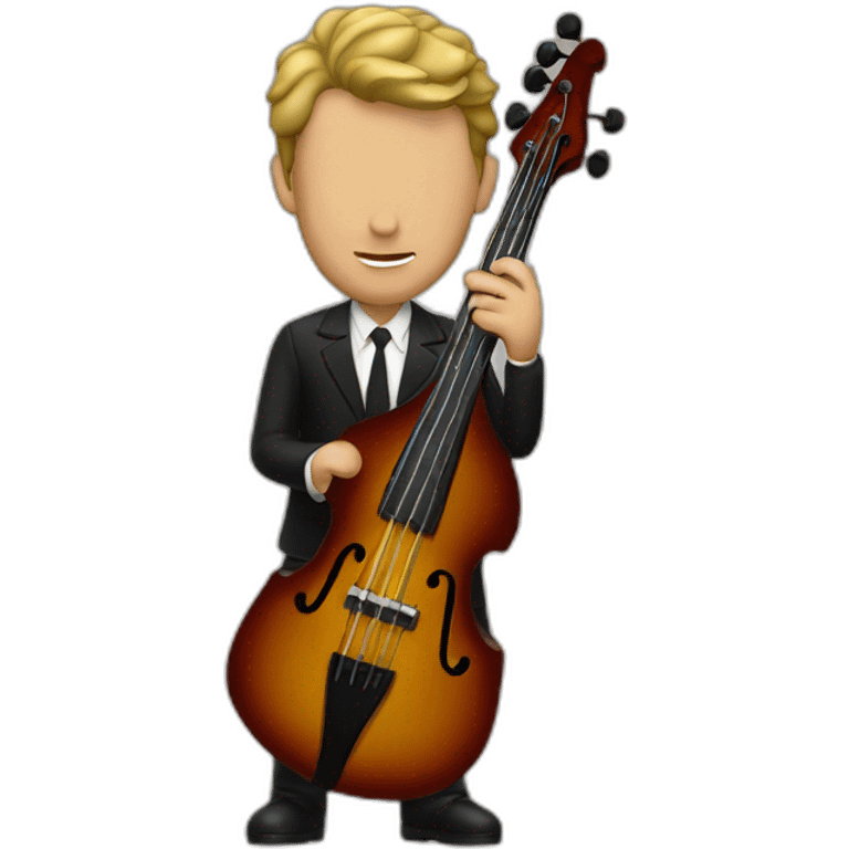 Bond bass player emoji