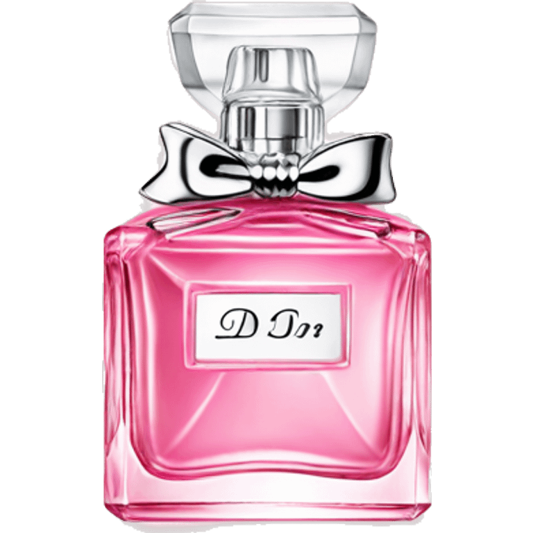 Pink Dior perfume emoji