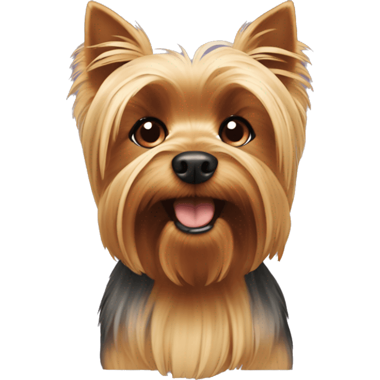 Yorkshire terrier dog emoji