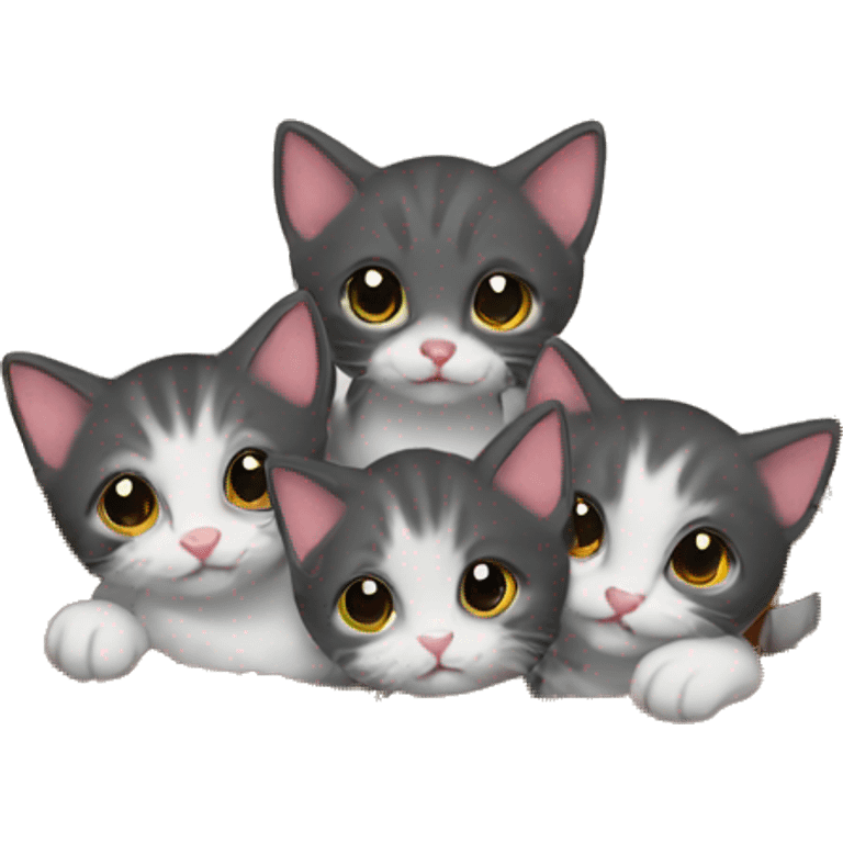 Basket of kittens emoji