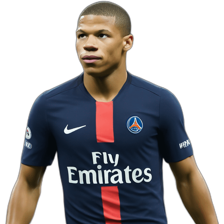 mbappé qui se grate le cul emoji