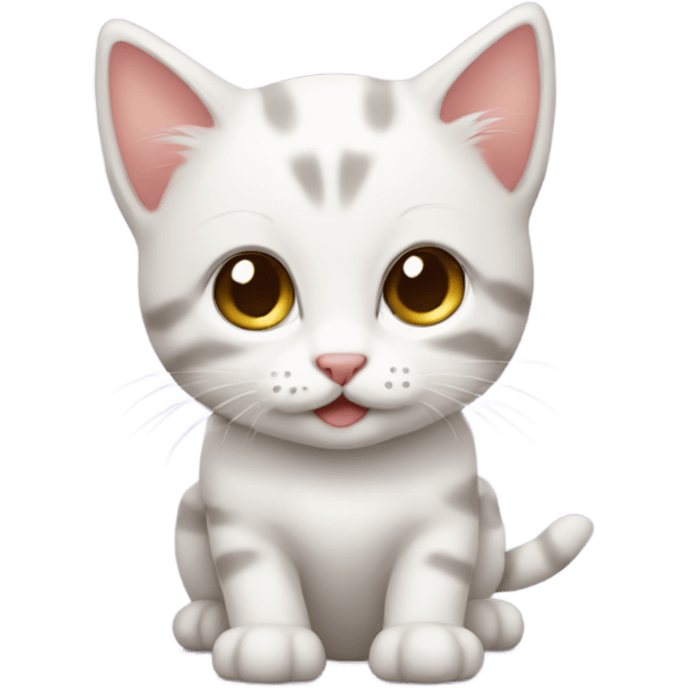 Cute kitten emoji