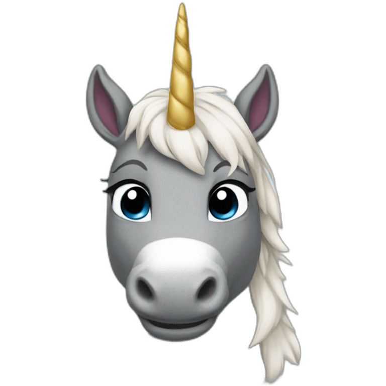 delfino con unicorno emoji