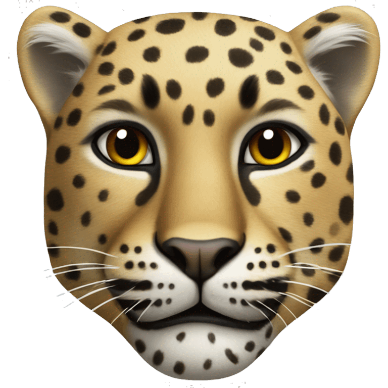 leopardo con lacito emoji