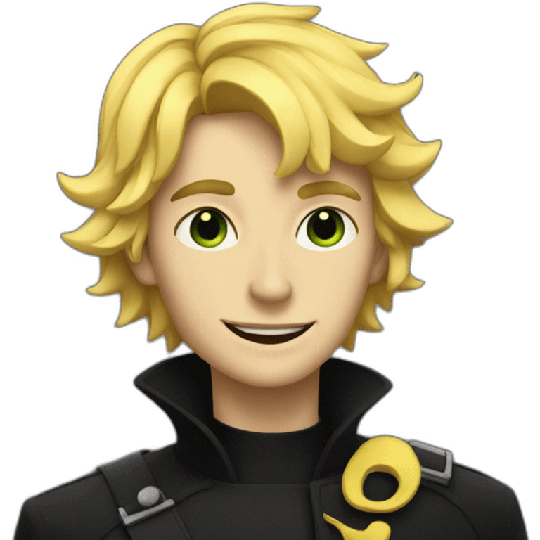 Chat noir emoji