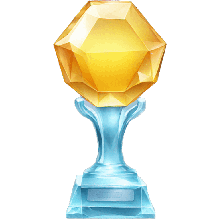 crystal trophy emoji