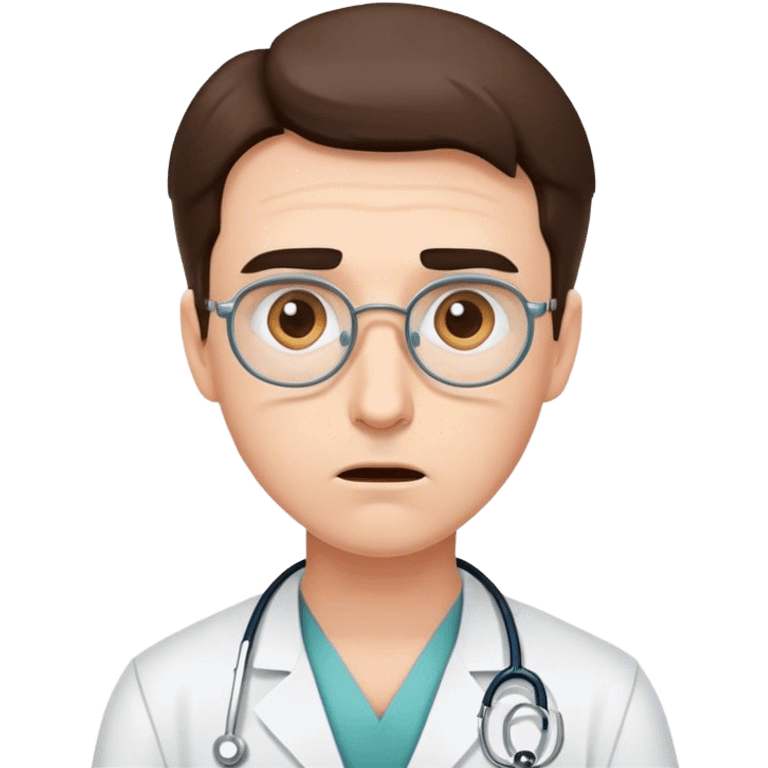 confused doctor emoji