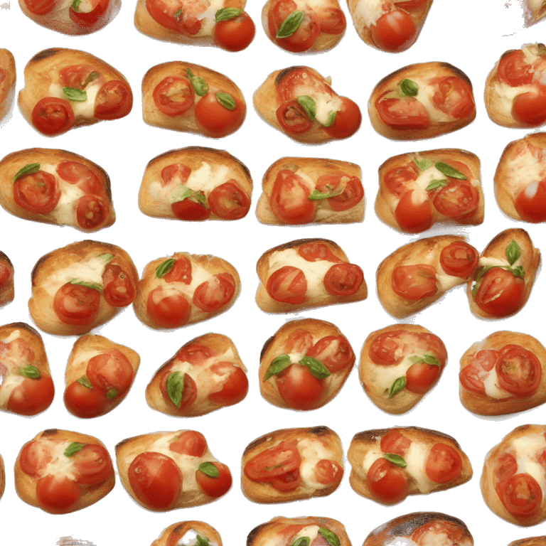 Bruschetta al pomodoro emoji