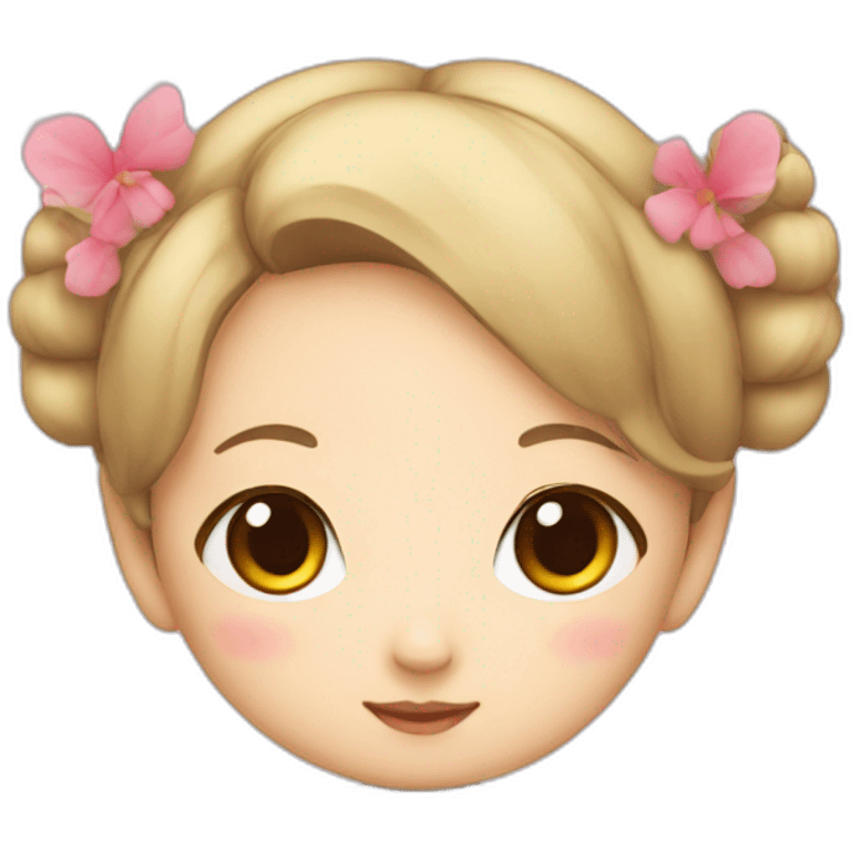 kawaii Japanese girl emoji