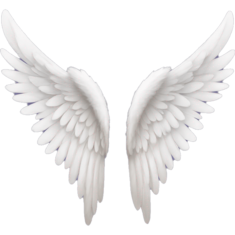 one pair of angel wings  emoji