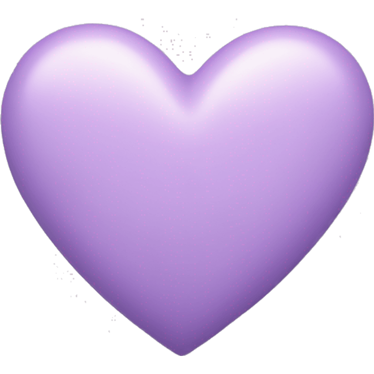 pastel purple heart emoji