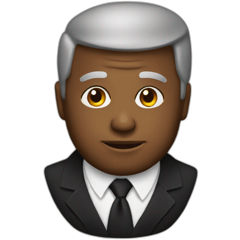 Black Donald trump emoji