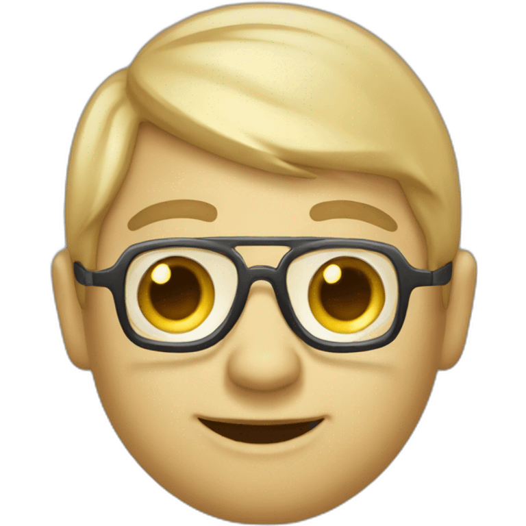 Ordinateur anthropomorphe emoji