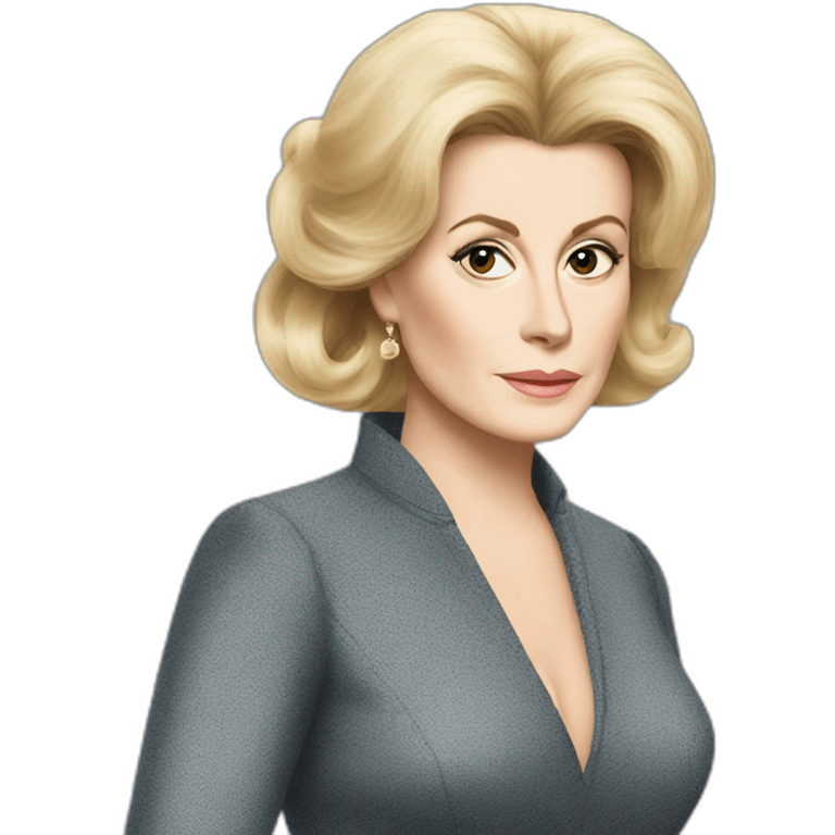 Catherine Deneuve emoji