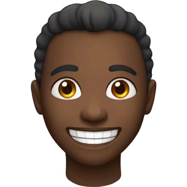 African smile  emoji