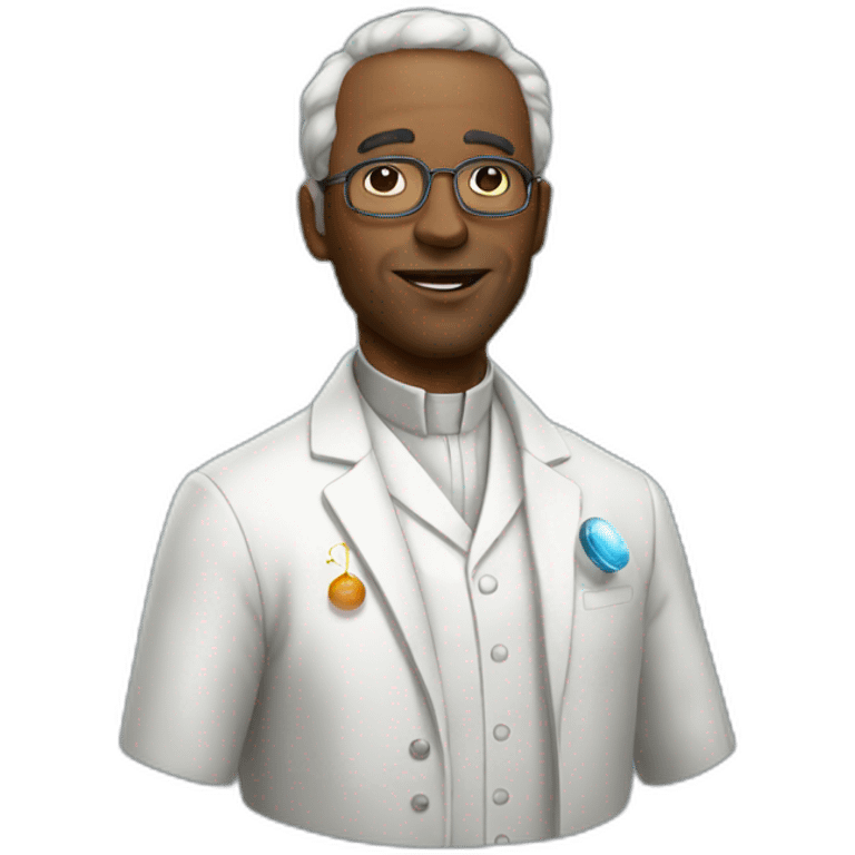 Science and god emoji