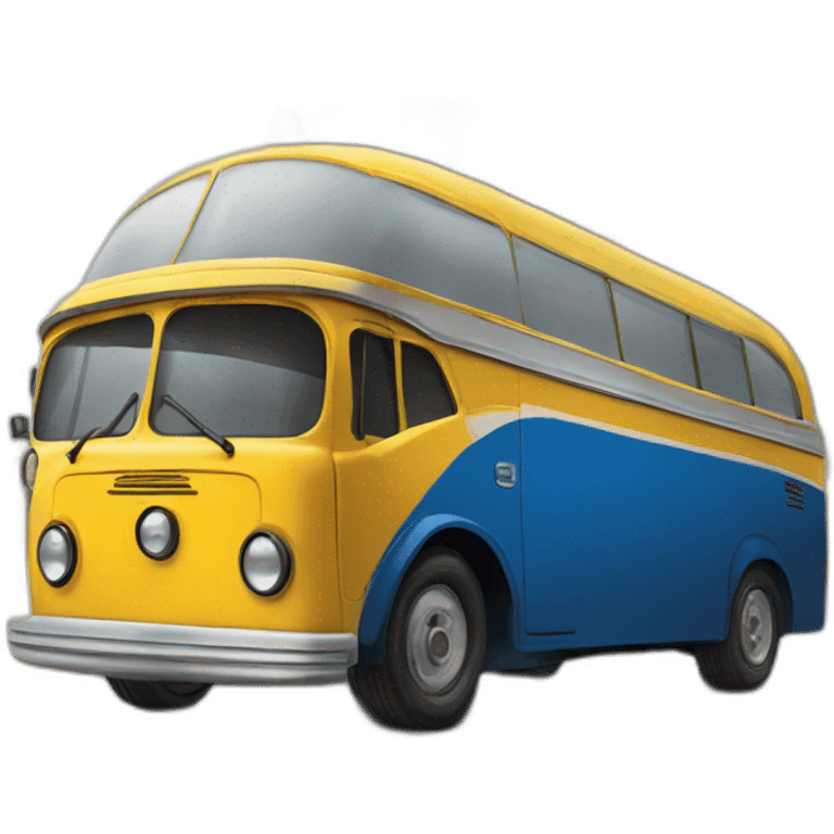 The Italian Job Bus emoji