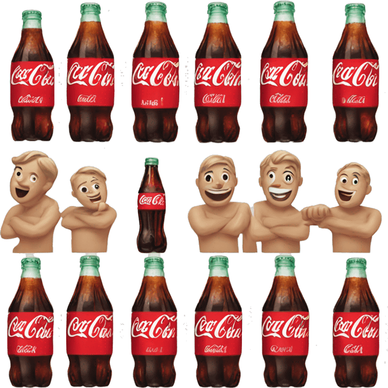 Coca-Cola man emoji