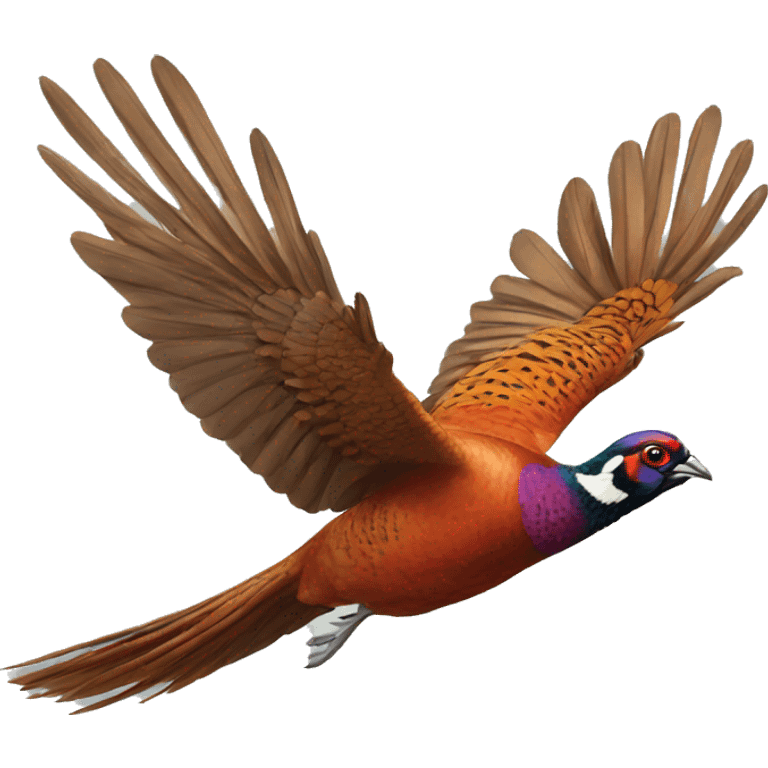 pheasant flying emoji