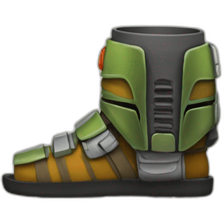 boba feet avec mandalore emoji