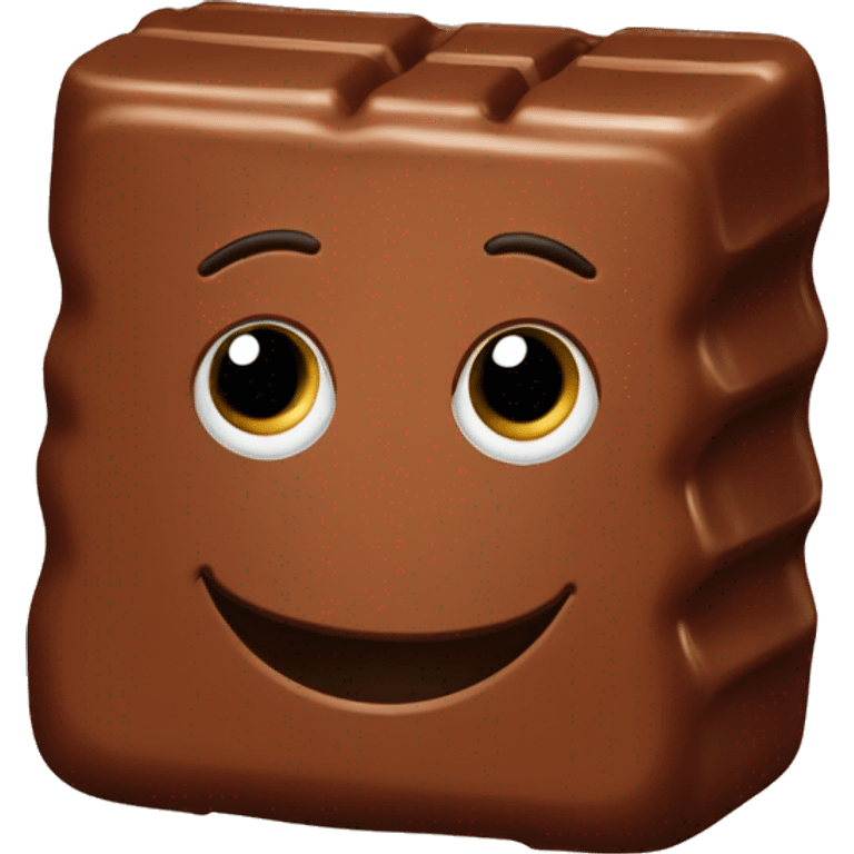 Bar of mars chocolate emoji