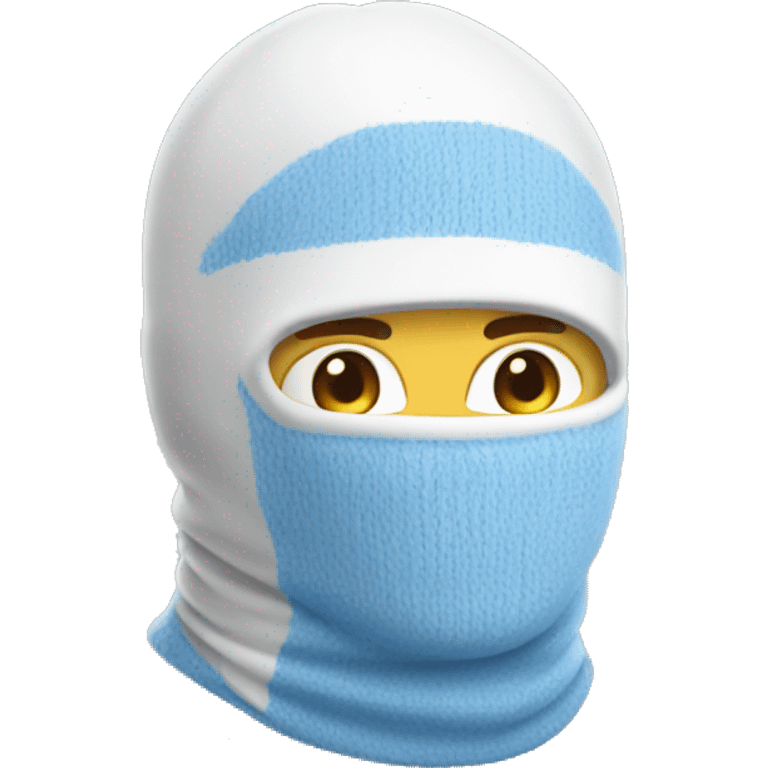 White-and-blue-balaclava-hats emoji