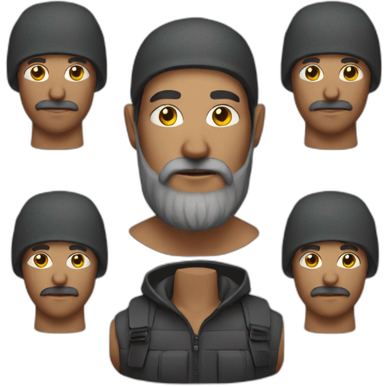 man in balaklava emoji