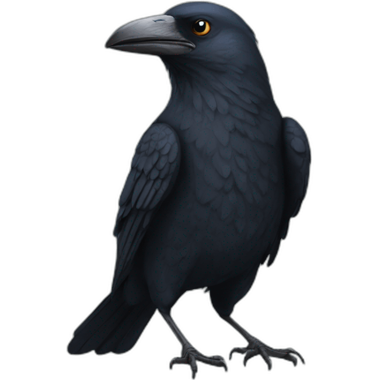 Corbeau emoji