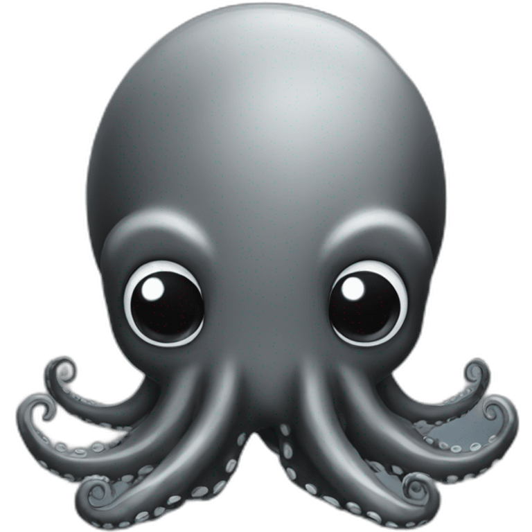 black octopus emoji