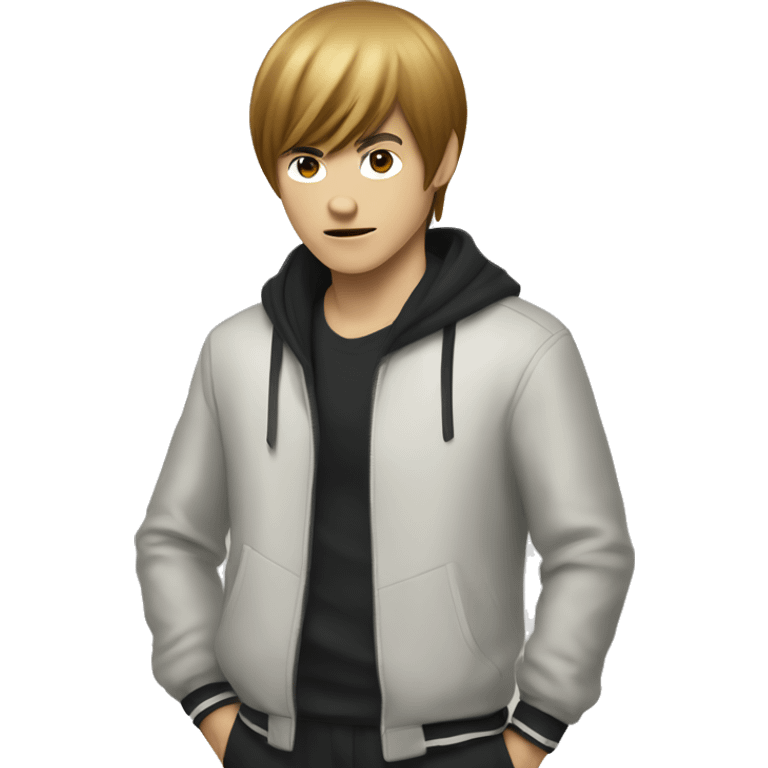 Light Yagami with nike outfit  emoji