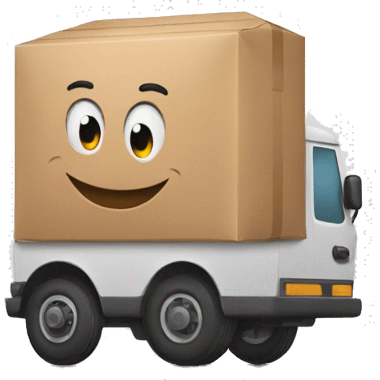 Package delivery emoji