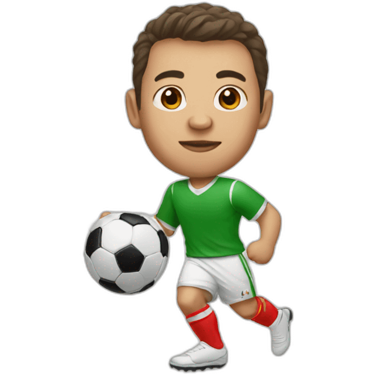 babyfoot table player emoji