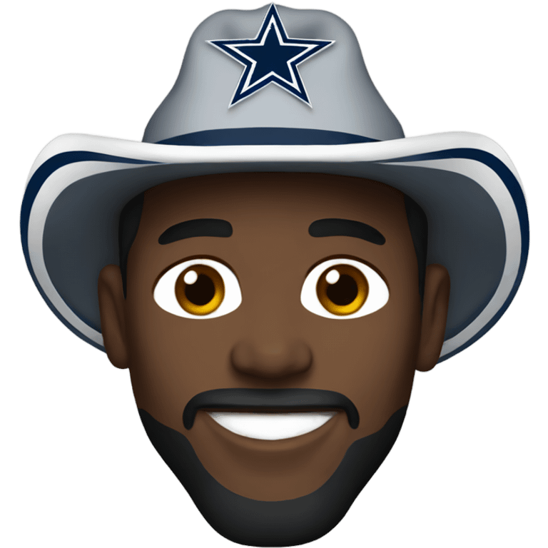 Dallas cowboy player  emoji