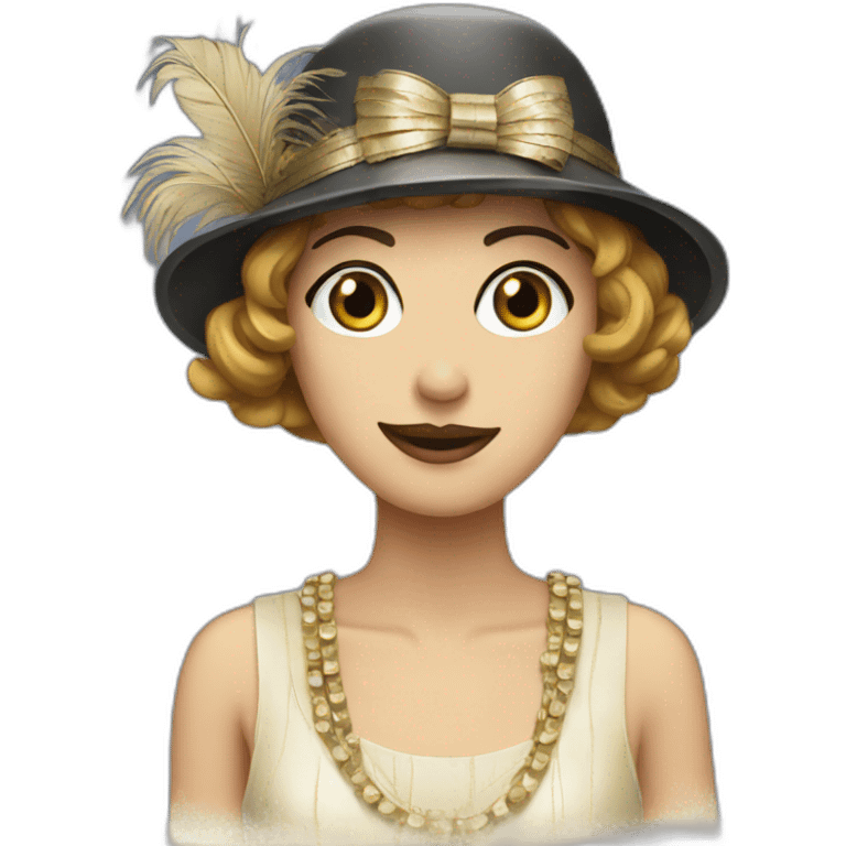 movie flapper emoji