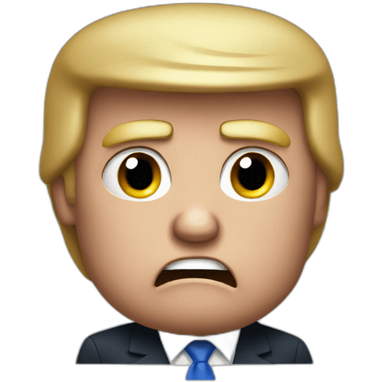 angry trump emoji