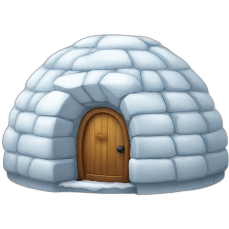 igloo says hello emoji