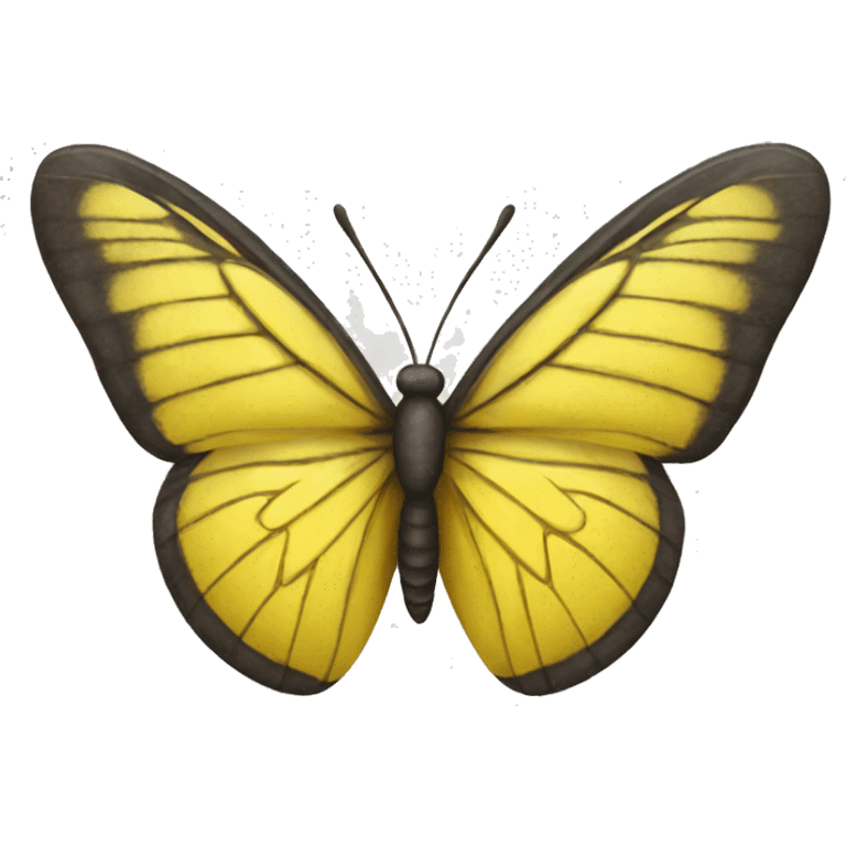 yellow butterfly  emoji