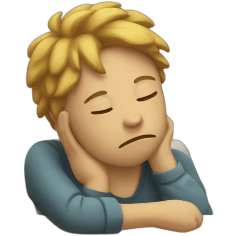 sleepy after lunch emoji