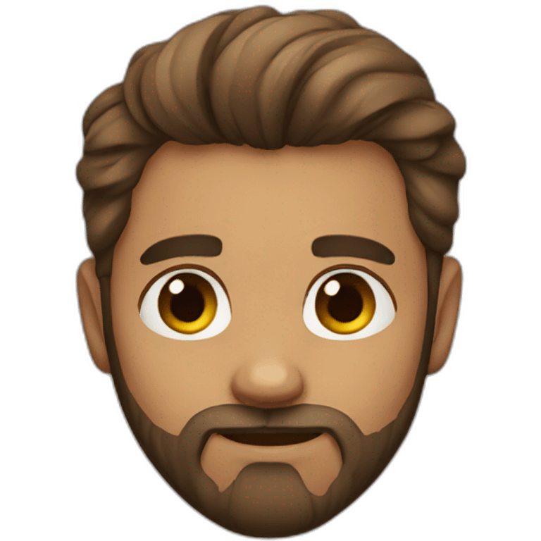 young father with beard emoji