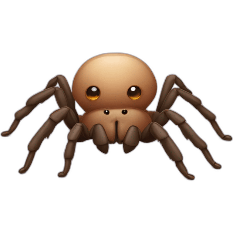 Cute little Chubby Tarantula  emoji