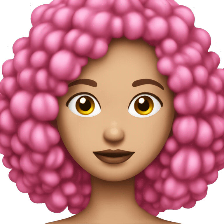 coquette pink ballrrina emoji