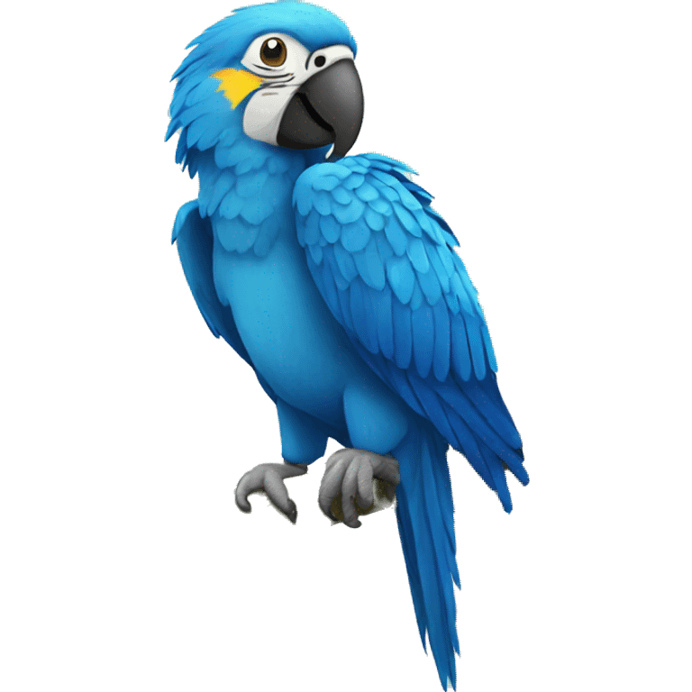 Blue Macaw emoji