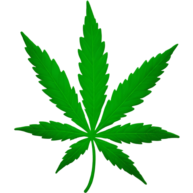 marijuana leaf emoji