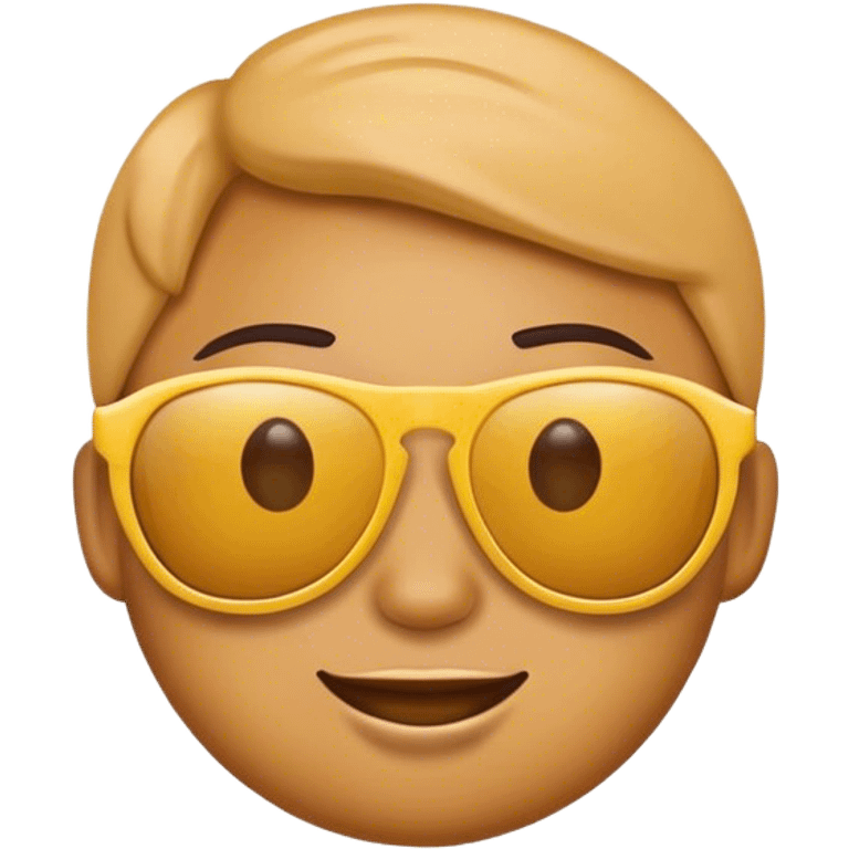 Emoji with sunglasses emoji