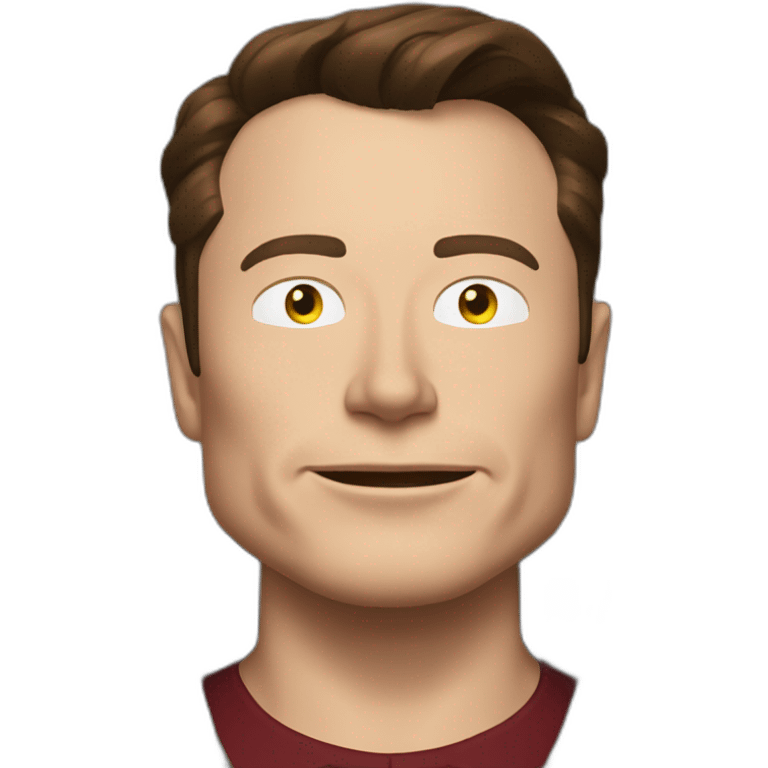 elon musk on batman emoji